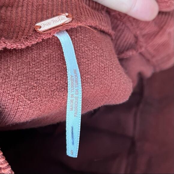 Free People Josephine Corduroy Jumpsuit Overall - Picture 7 of 8